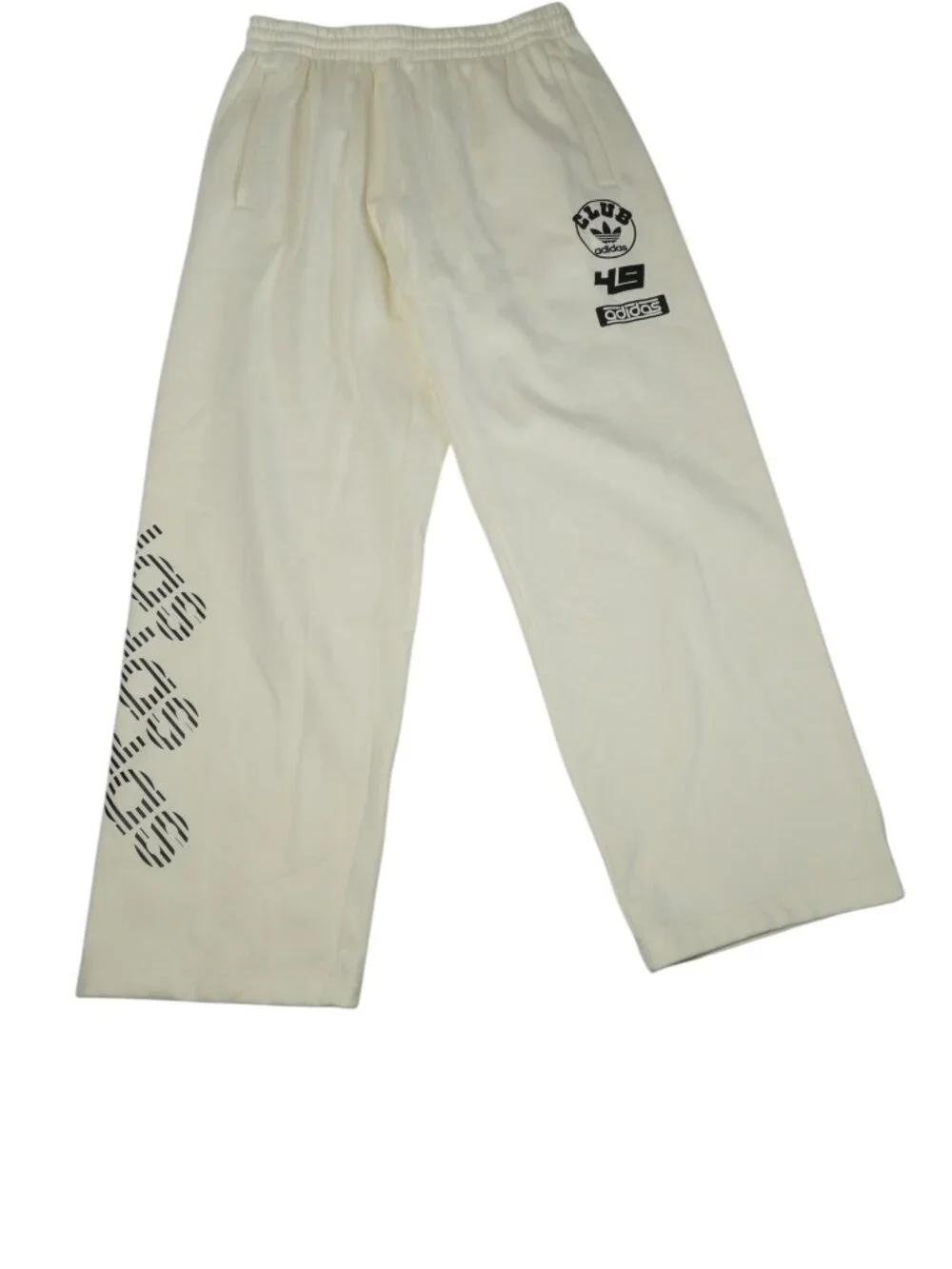 Adidas Men’s Adiclub Track Set Medium Cream White KW2175 FZ Hoodie KW2177 Pants